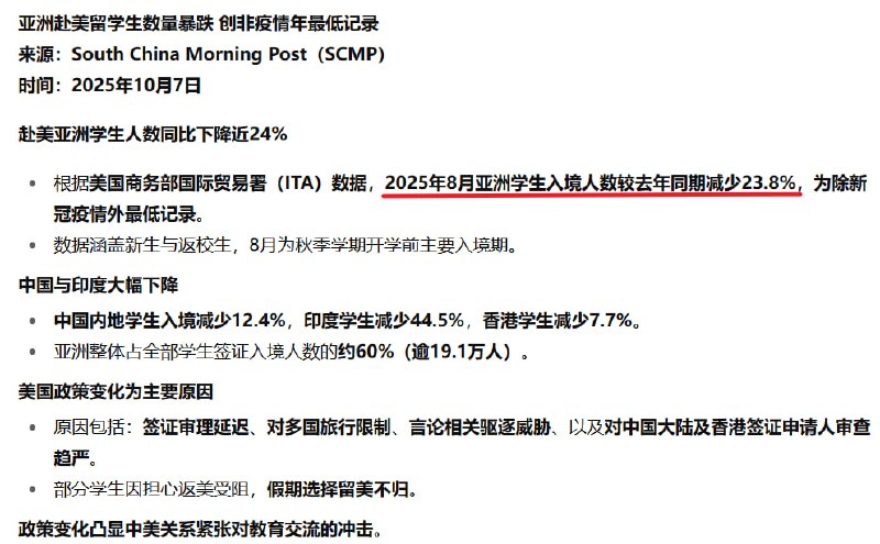 入境留学生供给侧改革效果显著