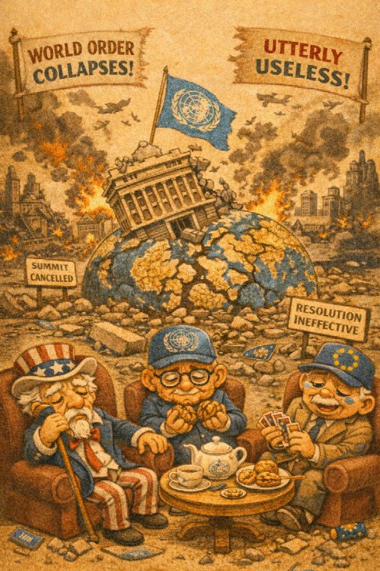 前几天看到一份报告叫《Venezuela, the nail in the coffin of the world order》，标题很贴切