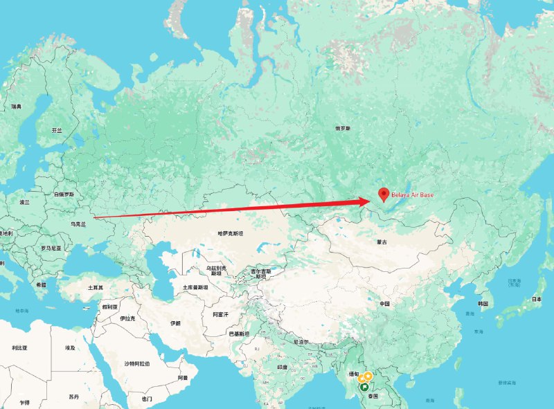 乌克兰这波逆天的无人机操作，借助前所未有的特种战术，干到了距离基辅近5000公里的俄罗斯西伯利亚空军基地（看图2就知道有多离谱），完成了大规模去库存的效果