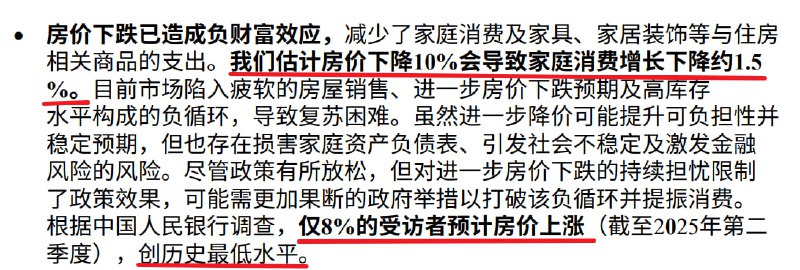 房价对消费的抑制